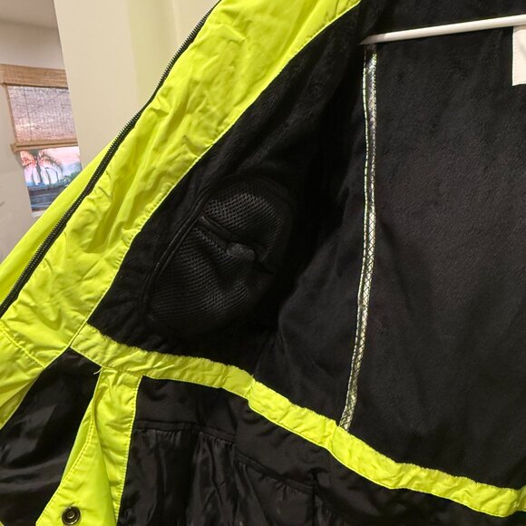 TopShop Neon Yellow Ski Jacket – Women's Small / US 6 - Picture 7 of 8